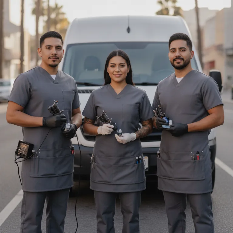 Tatuador equipe em Hortolandia